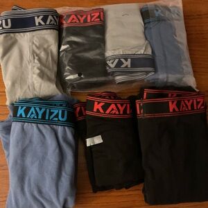 Men's Boxer Briefs - Black, Blue, Gray